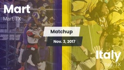 Matchup: Mart  vs. Italy  2017