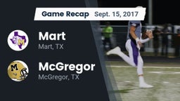 Recap: Mart  vs. McGregor  2017