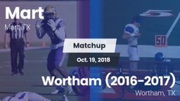 Matchup: Mart  vs. Wortham  (2016-2017) 2018
