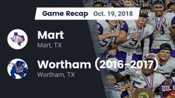 Recap: Mart  vs. Wortham  (2016-2017) 2018