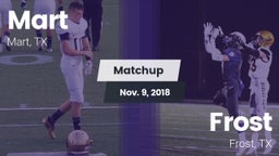 Matchup: Mart  vs. Frost  2018