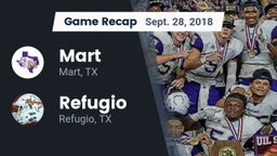 Recap: Mart  vs. Refugio  2018