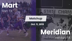 Matchup: Mart  vs. Meridian  2019
