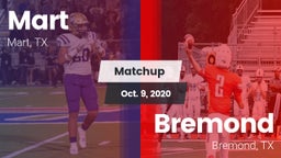 Matchup: Mart  vs. Bremond  2020