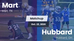 Matchup: Mart  vs. Hubbard  2020