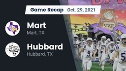 Recap: Mart  vs. Hubbard  2021