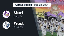 Recap: Mart  vs. Frost  2021