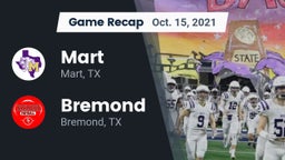 Recap: Mart  vs. Bremond  2021
