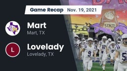 Recap: Mart  vs. Lovelady  2021