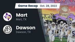 Recap: Mart  vs. Dawson  2022
