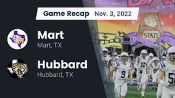 Recap: Mart  vs. Hubbard  2022