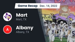 Recap: Mart  vs. Albany  2022