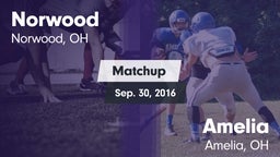 Matchup: Norwood  vs. Amelia  2016