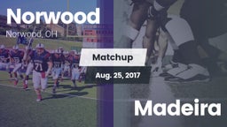 Matchup: Norwood  vs. Madeira  2017