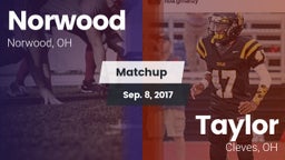 Matchup: Norwood  vs. Taylor  2017