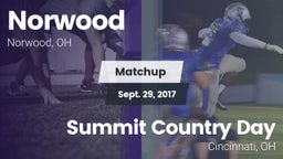 Matchup: Norwood  vs. Summit Country Day 2017