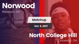 Matchup: Norwood  vs. North College Hill  2017