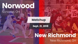 Matchup: Norwood  vs. New Richmond  2018