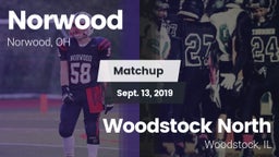 Matchup: Norwood  vs. Woodstock North  2019