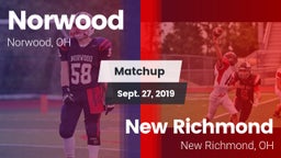 Matchup: Norwood  vs. New Richmond  2019