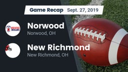 Recap: Norwood  vs. New Richmond  2019