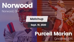 Matchup: Norwood  vs. Purcell Marian  2020