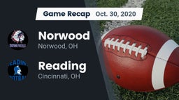 Recap: Norwood  vs. Reading  2020