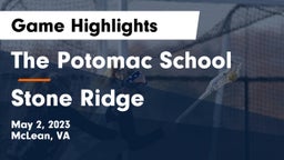 The Potomac School vs Stone Ridge Game Highlights - May 2, 2023