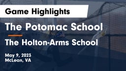 The Potomac School vs The Holton-Arms School Game Highlights - May 9, 2023