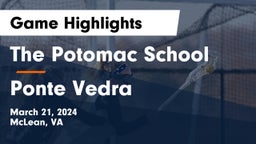 The Potomac School vs Ponte Vedra  Game Highlights - March 21, 2024