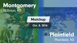 Matchup: Montgomery High vs. Plainfield  2016