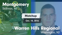 Matchup: Montgomery High vs. Warren Hills Regional  2016