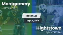 Matchup: Montgomery High vs. Hightstown  2019