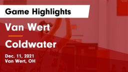 Van Wert  vs Coldwater  Game Highlights - Dec. 11, 2021