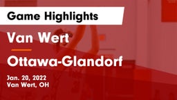 Van Wert  vs Ottawa-Glandorf  Game Highlights - Jan. 20, 2022