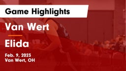 Van Wert  vs Elida  Game Highlights - Feb. 9, 2023