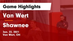 Van Wert  vs Shawnee  Game Highlights - Jan. 22, 2021