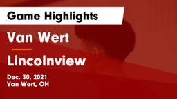 Van Wert  vs Lincolnview  Game Highlights - Dec. 30, 2021