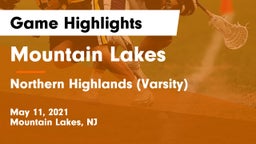 Mountain Lakes  vs Northern Highlands (Varsity) Game Highlights - May 11, 2021