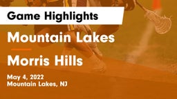 Mountain Lakes  vs Morris Hills  Game Highlights - May 4, 2022