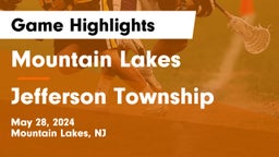 Mountain Lakes  vs Jefferson Township  Game Highlights - May 28, 2024