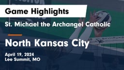 St. Michael the Archangel Catholic  vs North Kansas City  Game Highlights - April 19, 2024