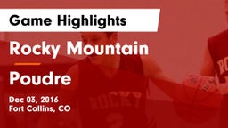 Rocky Mountain  vs Poudre  Game Highlights - Dec 03, 2016