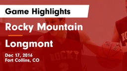 Rocky Mountain  vs Longmont  Game Highlights - Dec 17, 2016