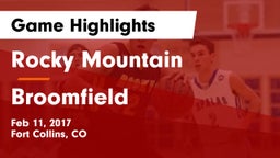 Rocky Mountain  vs Broomfield  Game Highlights - Feb 11, 2017