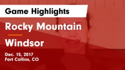 Rocky Mountain  vs Windsor  Game Highlights - Dec. 15, 2017
