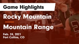 Rocky Mountain  vs Mountain Range  Game Highlights - Feb. 24, 2021