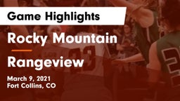 Rocky Mountain  vs Rangeview  Game Highlights - March 9, 2021