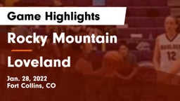Rocky Mountain  vs Loveland  Game Highlights - Jan. 28, 2022