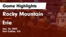 Rocky Mountain  vs Erie  Game Highlights - Jan. 26, 2023